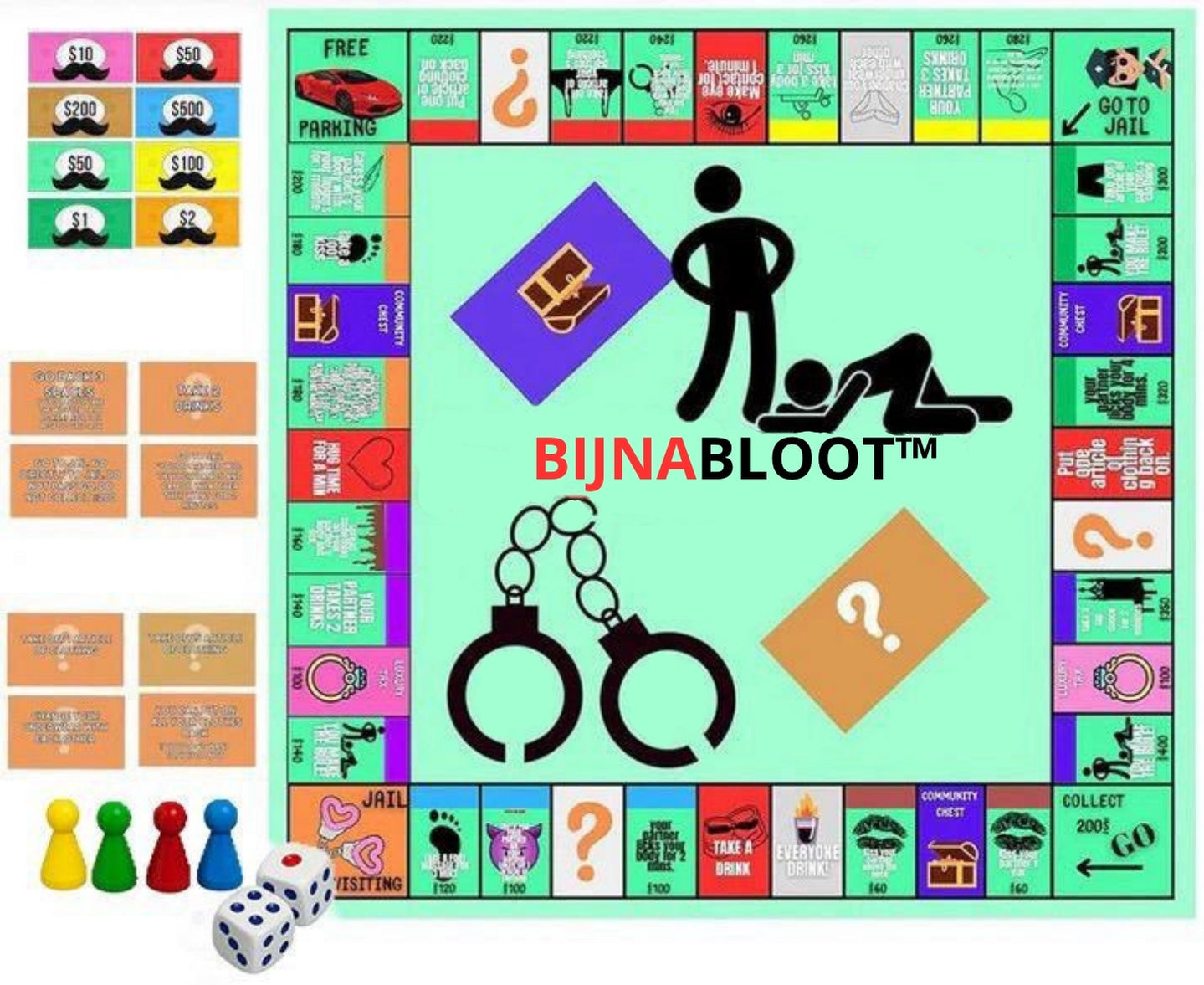 BijnaBloot™ board game